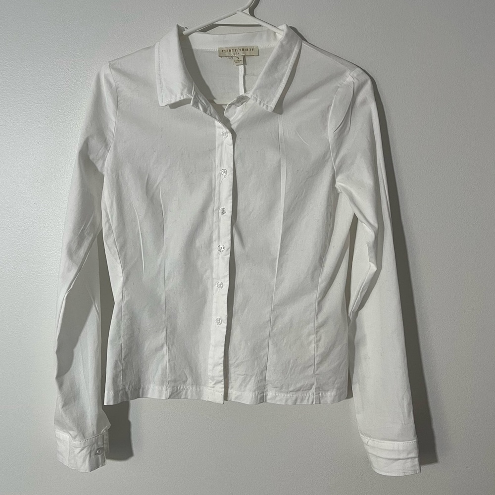 Thirty Thirty Button  Down Shirt Size small
